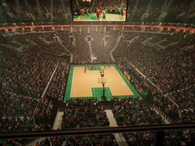 TD Garden - Section Balcony 309 Seat View