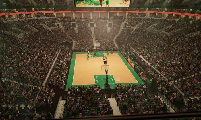 TD Garden - Section Balcony 309 Seat View