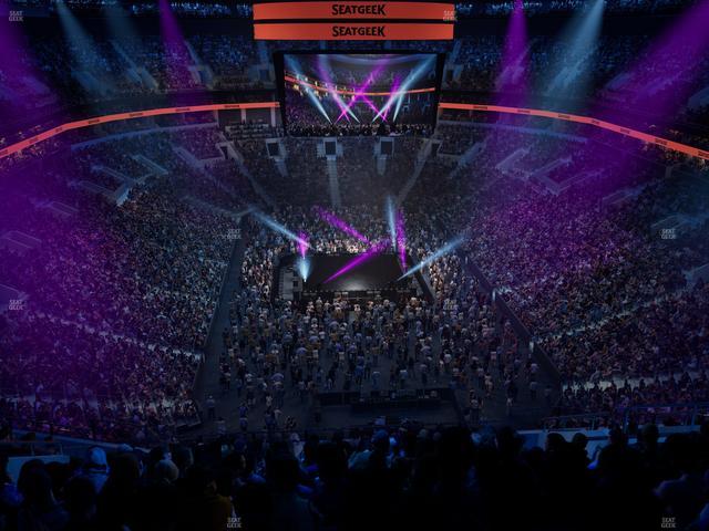 TD Garden - Section Balcony 309 Seat View