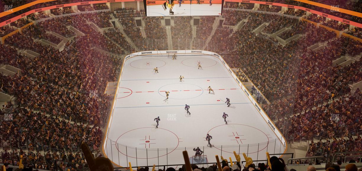 TD Garden - Section Balcony 309 Seat View