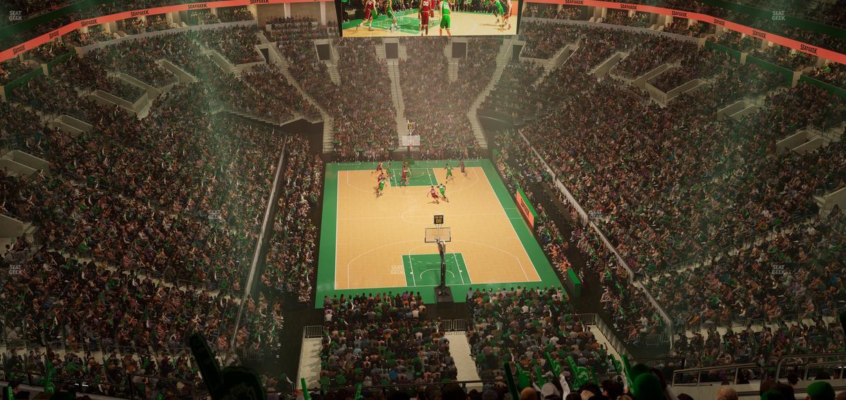 TD Garden - Section Balcony 309 Seat View