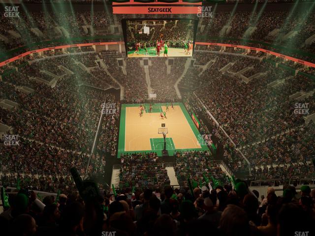 TD Garden - Section Balcony 309 Seat View TD Garden - Section Balcony 309 Seat View