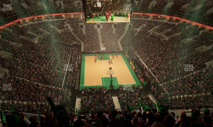 TD Garden - Section Balcony 309 Seat View