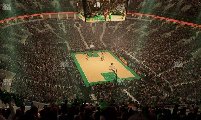 TD Garden - Section Balcony 310 Seat View