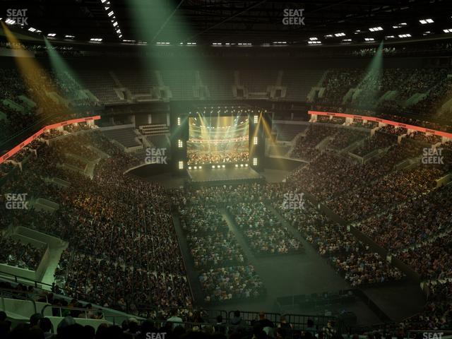 TD Garden - Section Balcony 310 Seat View