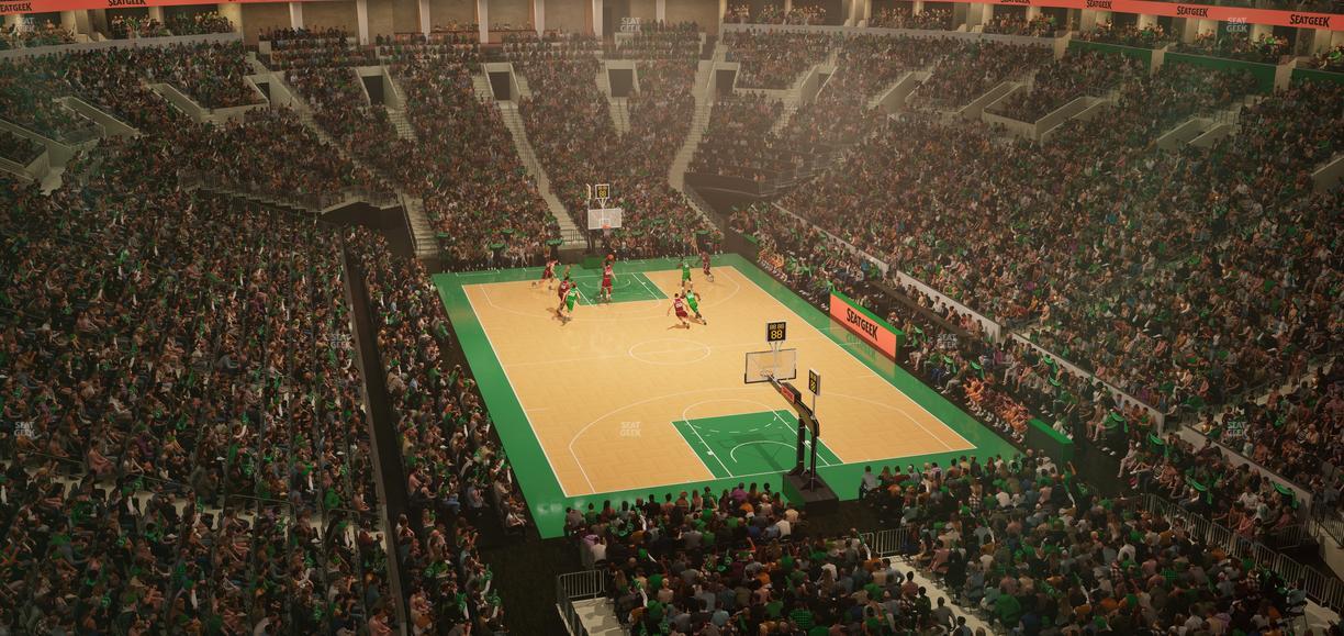 TD Garden - Section Balcony 310 Seat View