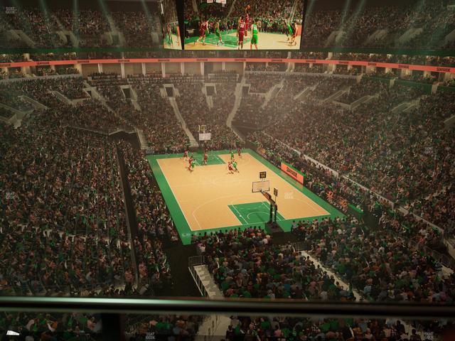 TD Garden - Section Balcony 310 Seat View