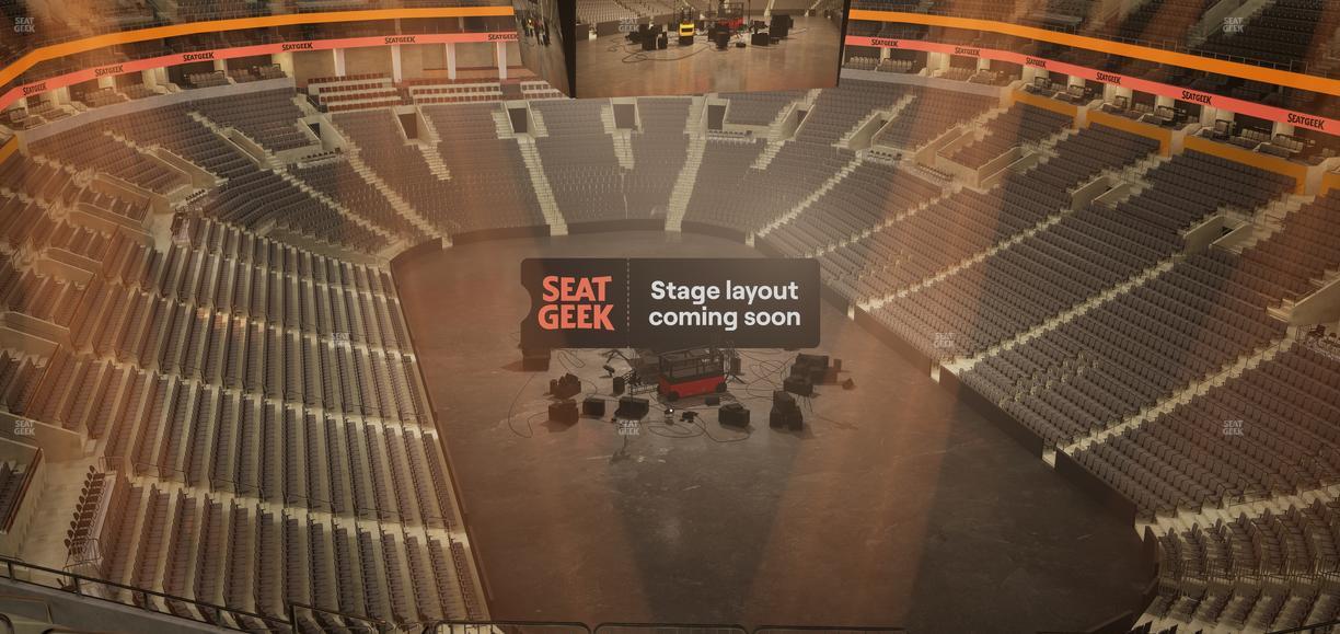 TD Garden - Section Balcony 310 Seat View