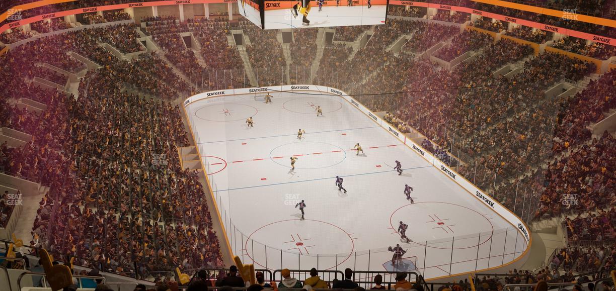 TD Garden - Section Balcony 310 Seat View