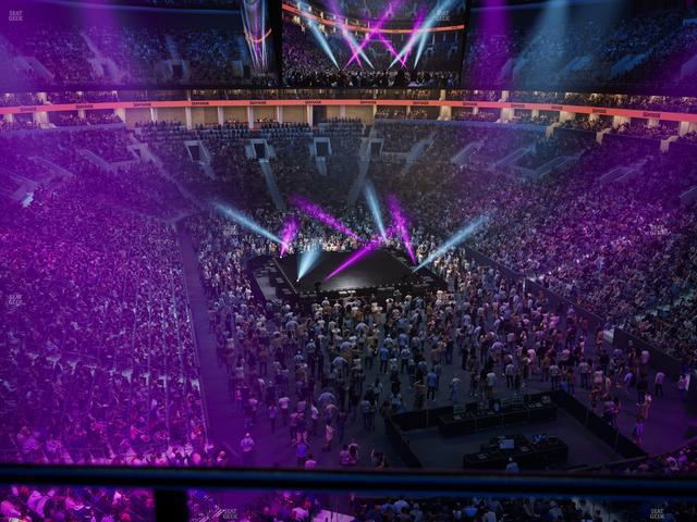 TD Garden - Section Balcony 310 Seat View