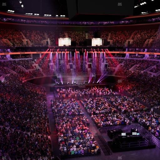 TD Garden - Section Balcony 310 Seat View