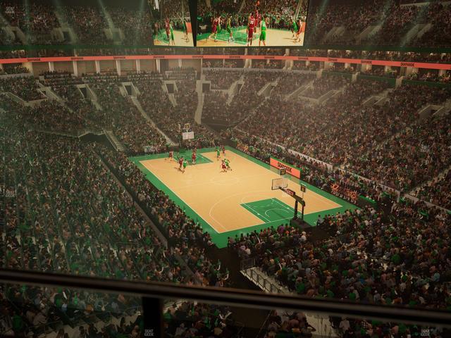 TD Garden - Section Balcony 311 Seat View