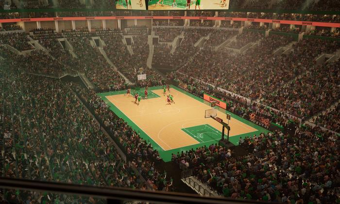 TD Garden - Section Balcony 311 Seat View