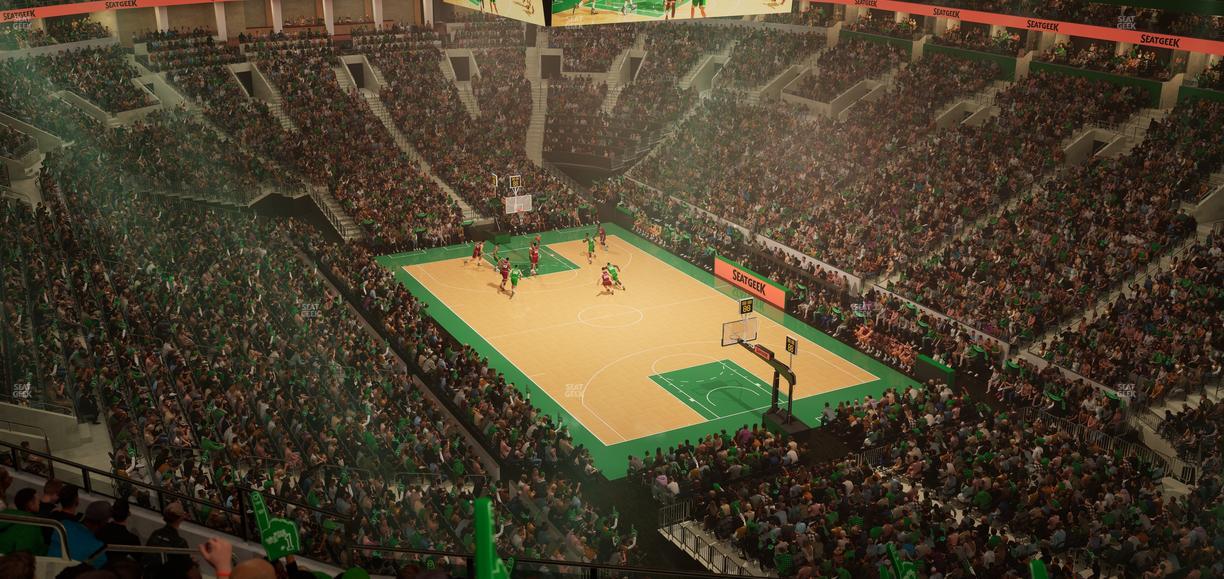 TD Garden - Section Balcony 311 Seat View