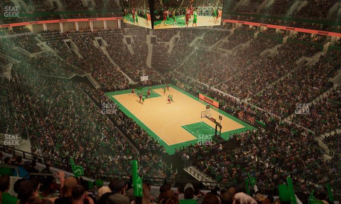 TD Garden - Section Balcony 311 Seat View