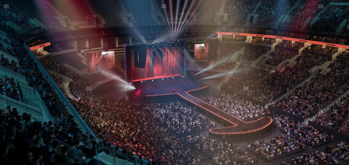 TD Garden - Section Balcony 312 Seat View