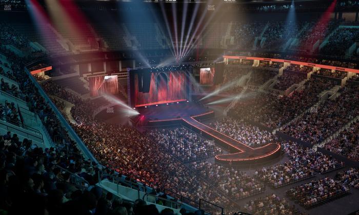 TD Garden - Section Balcony 312 Seat View