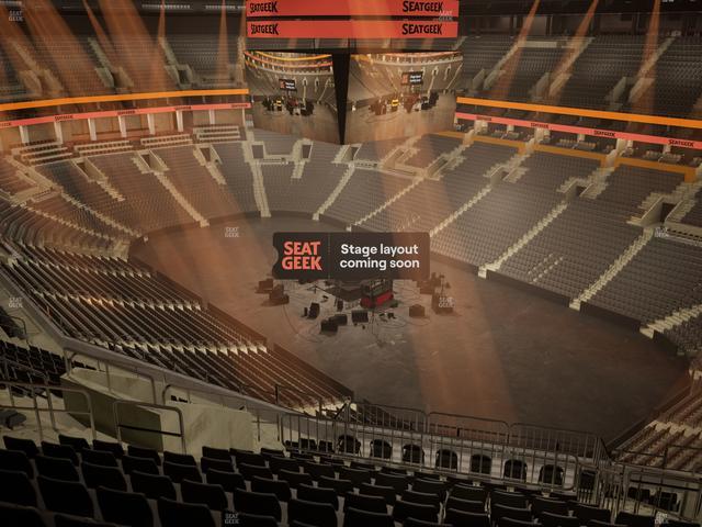 TD Garden - Section Balcony 312 Seat View