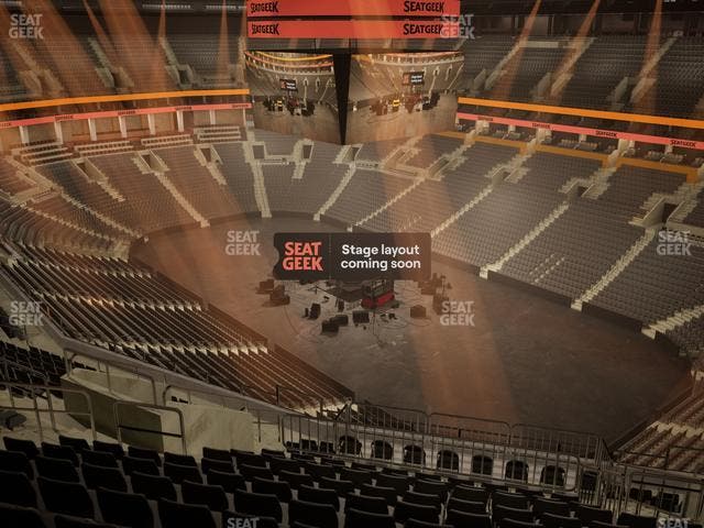 TD Garden - Section Balcony 312 Seat View