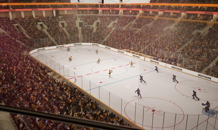 TD Garden - Section Balcony 312 Seat View