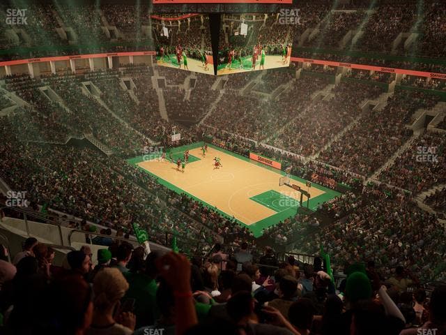 TD Garden - Section Balcony 312 Seat View