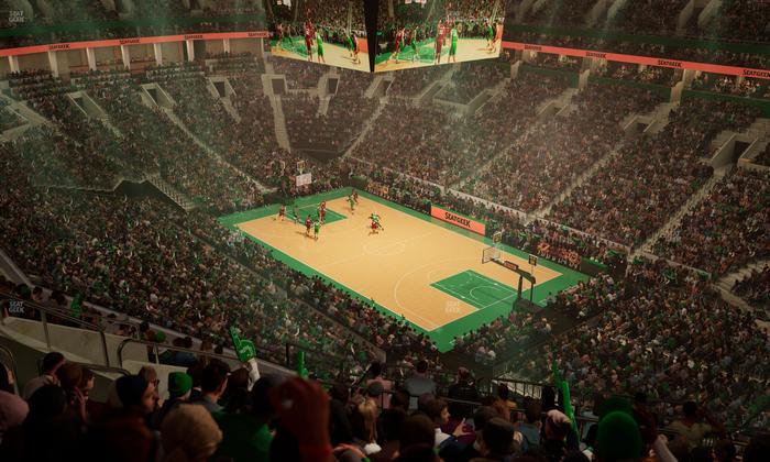 TD Garden - Section Balcony 312 Seat View