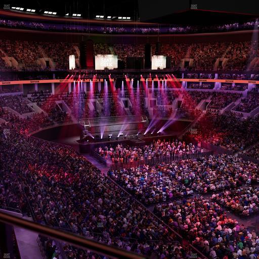 TD Garden - Section Balcony 312 Seat View