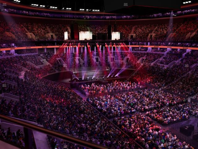 TD Garden - Section Balcony 312 Seat View