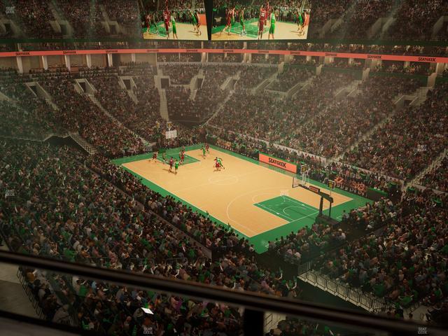 TD Garden - Section Balcony 312 Seat View