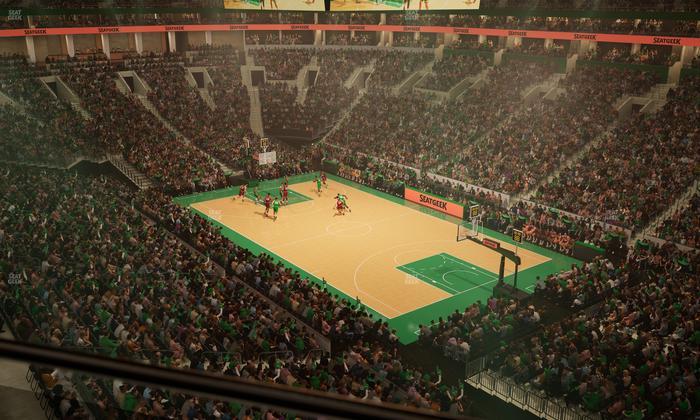 TD Garden - Section Balcony 312 Seat View