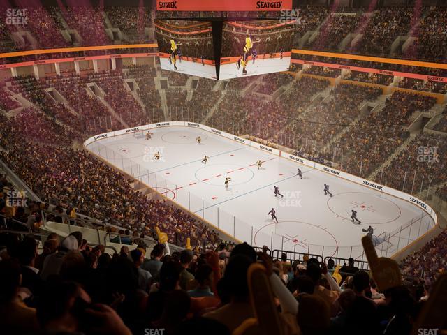 TD Garden - Section Balcony 312 Seat View