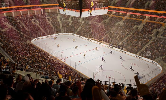 TD Garden - Section Balcony 312 Seat View