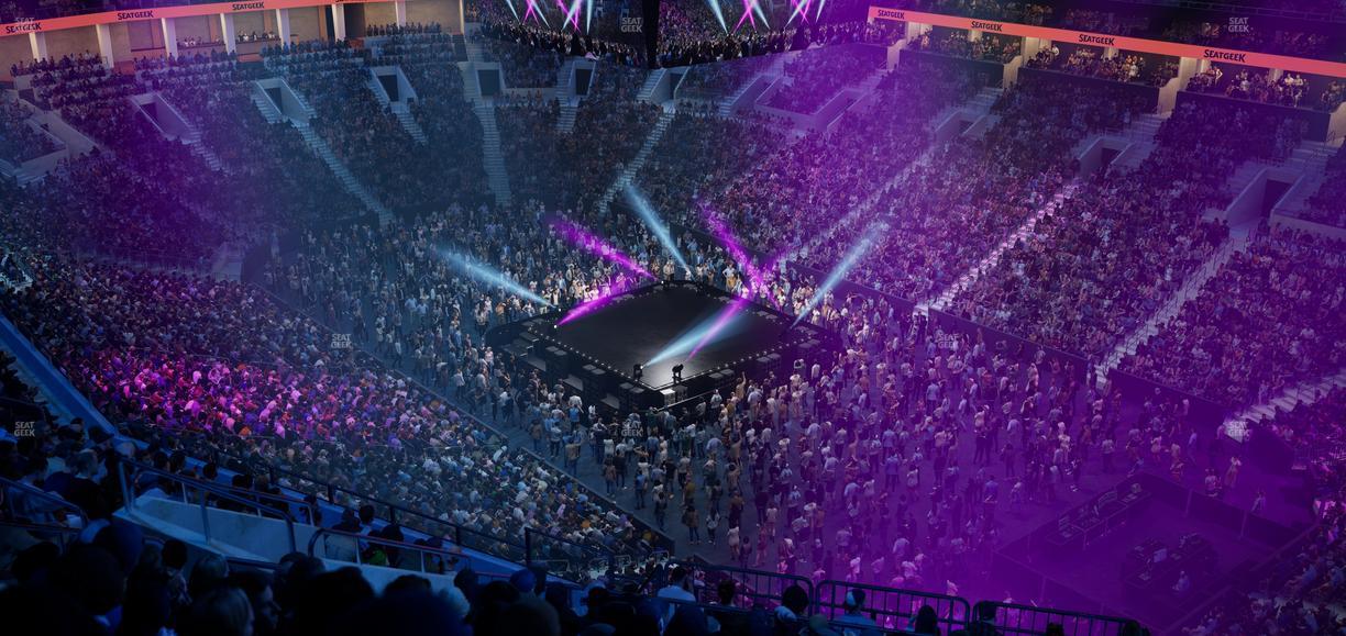 TD Garden - Section Balcony 312 Seat View