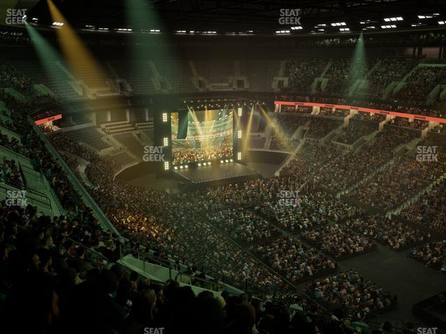 TD Garden - Section Balcony 312 Seat View