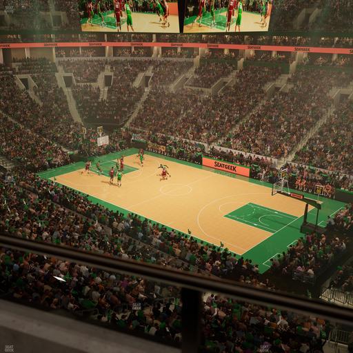 TD Garden - Section Balcony 313 Seat View