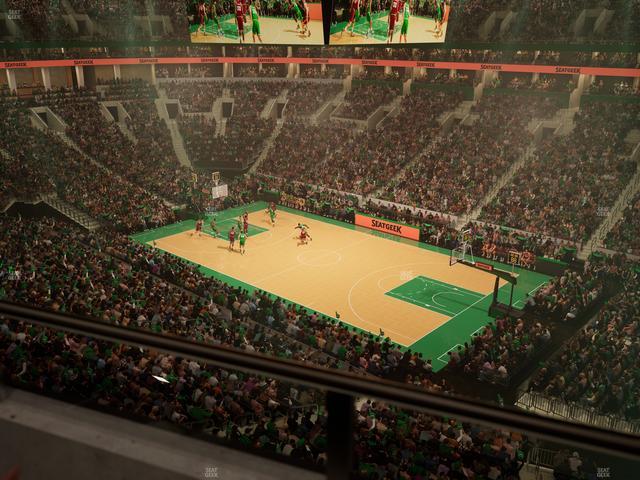 TD Garden - Section Balcony 313 Seat View