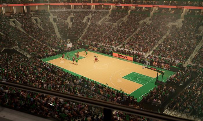 TD Garden - Section Balcony 313 Seat View