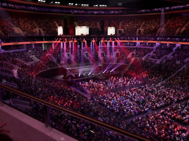 TD Garden - Section Balcony 313 Seat View