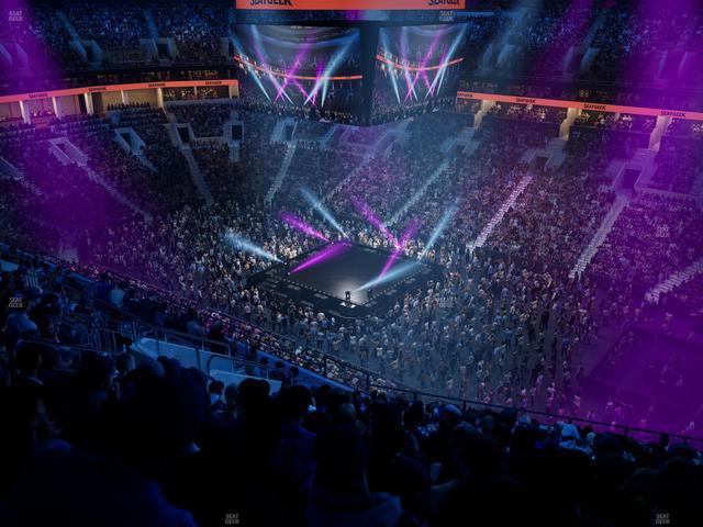 TD Garden - Section Balcony 313 Seat View