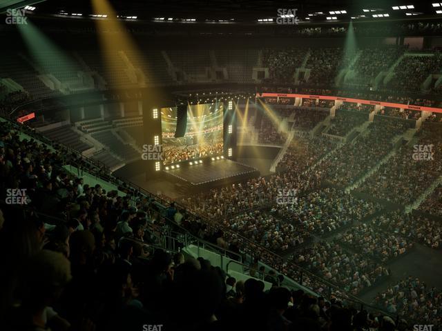 TD Garden - Section Balcony 313 Seat View