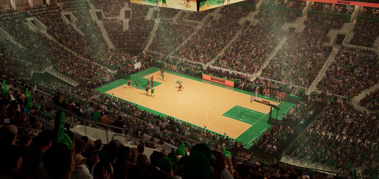 TD Garden - Section Balcony 313 Seat View