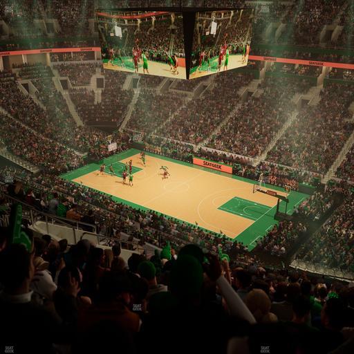 TD Garden - Section Balcony 313 Seat View