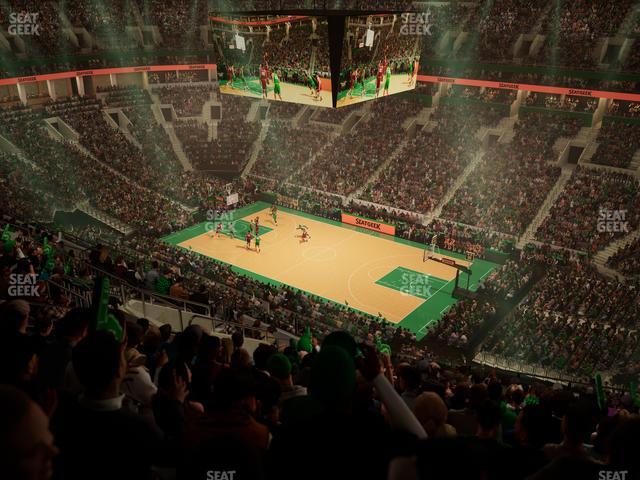 TD Garden - Section Balcony 313 Seat View TD Garden - Section Balcony 313 Seat View