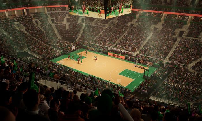 TD Garden - Section Balcony 313 Seat View