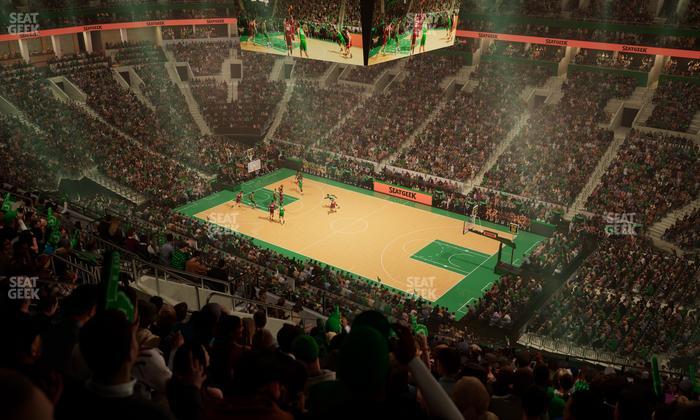 TD Garden - Section Balcony 313 Seat View