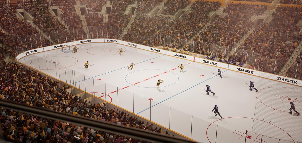 TD Garden - Section Balcony 313 Seat View