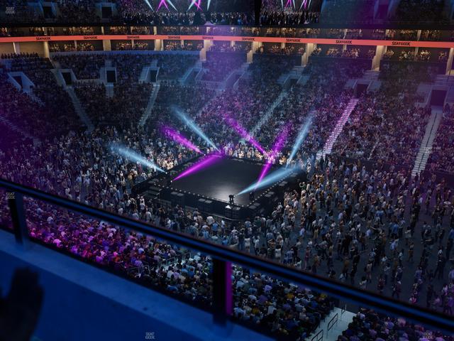 TD Garden - Section Balcony 314 Seat View