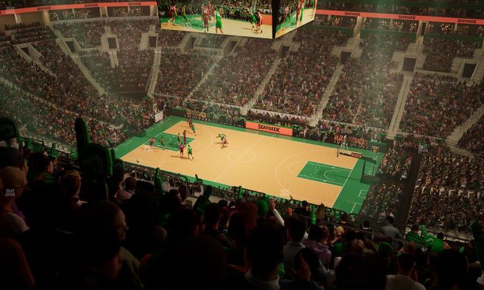 TD Garden - Section Balcony 314 Seat View