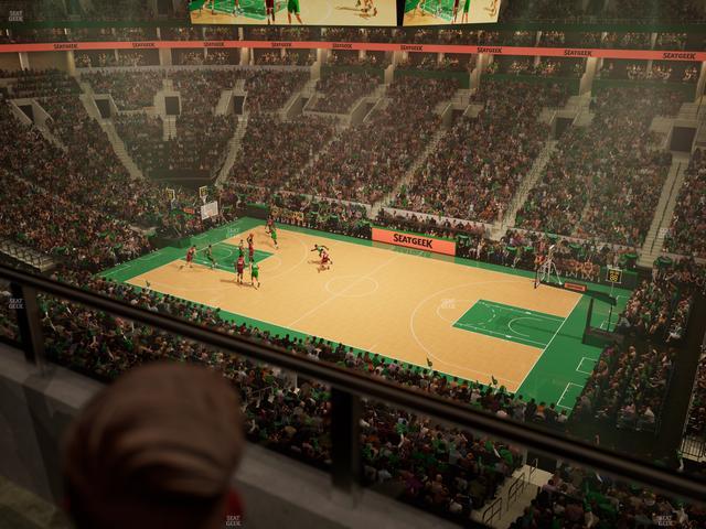 TD Garden - Section Balcony 314 Seat View