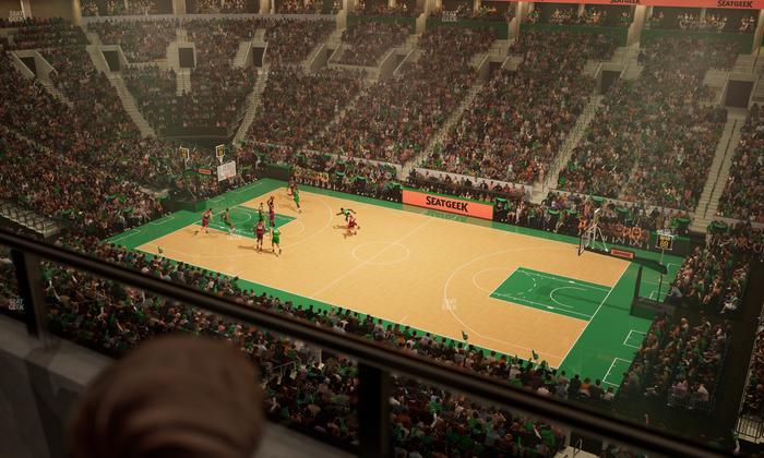 TD Garden - Section Balcony 314 Seat View